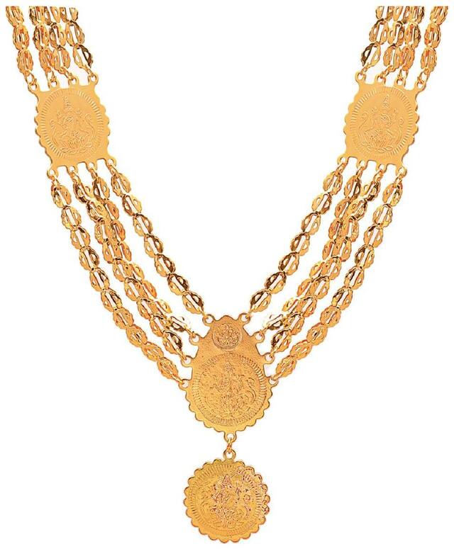 JSD Metal Laximi Chain Necklace