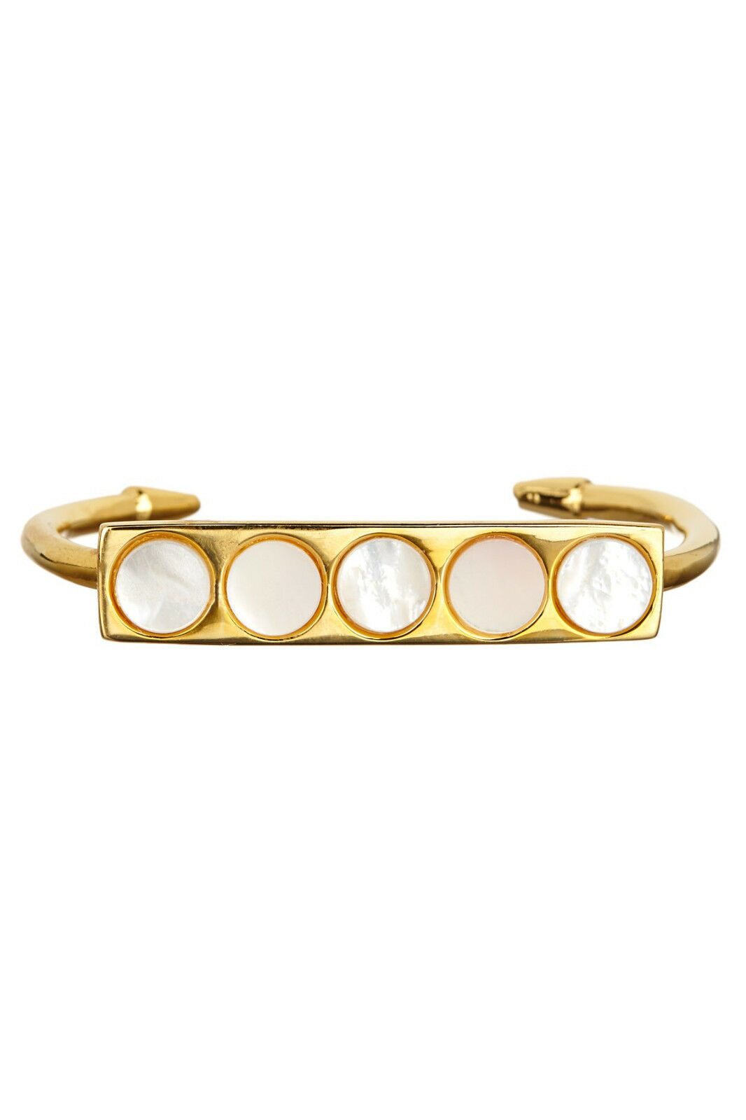 

Jules Smith Luna Cuff gold toned appox 2 5 inner diameter NEW FREE Ship