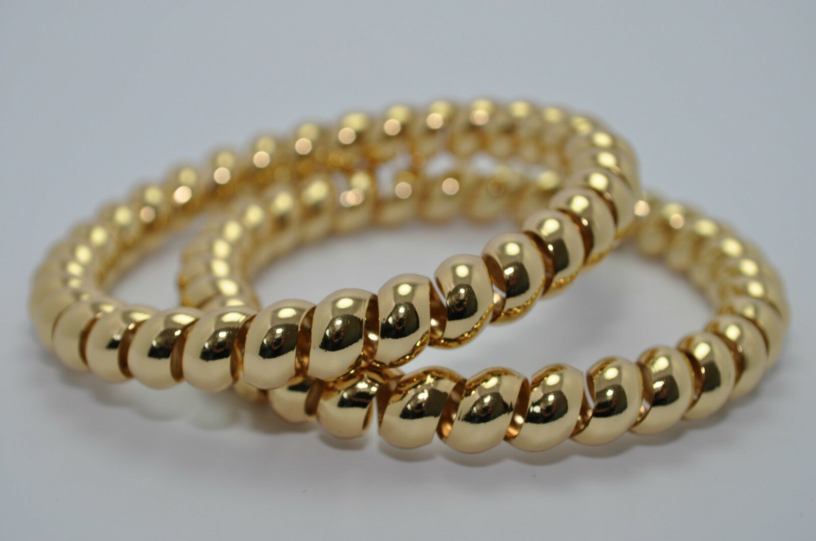 

JULES SMITH 14k Plated Yellow Gold Brooklyn Bangles Bracelet Jewelry