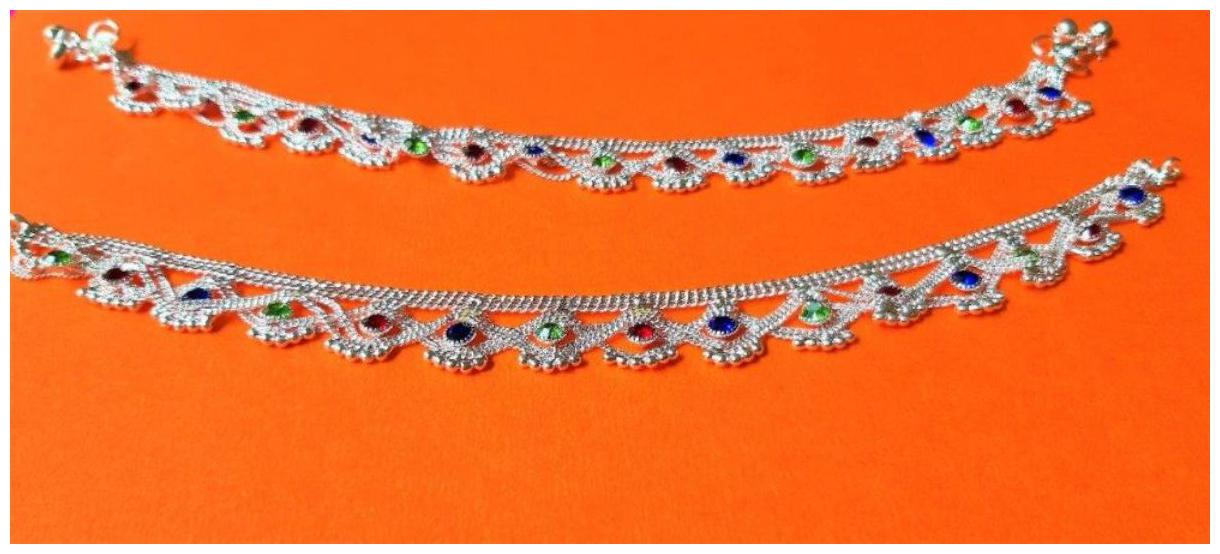 

KAMADA CREATIONS Designer Anklets