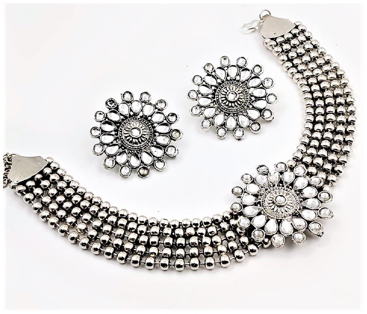 

Kamada Creations Designer Oxidised Jewellery Sets