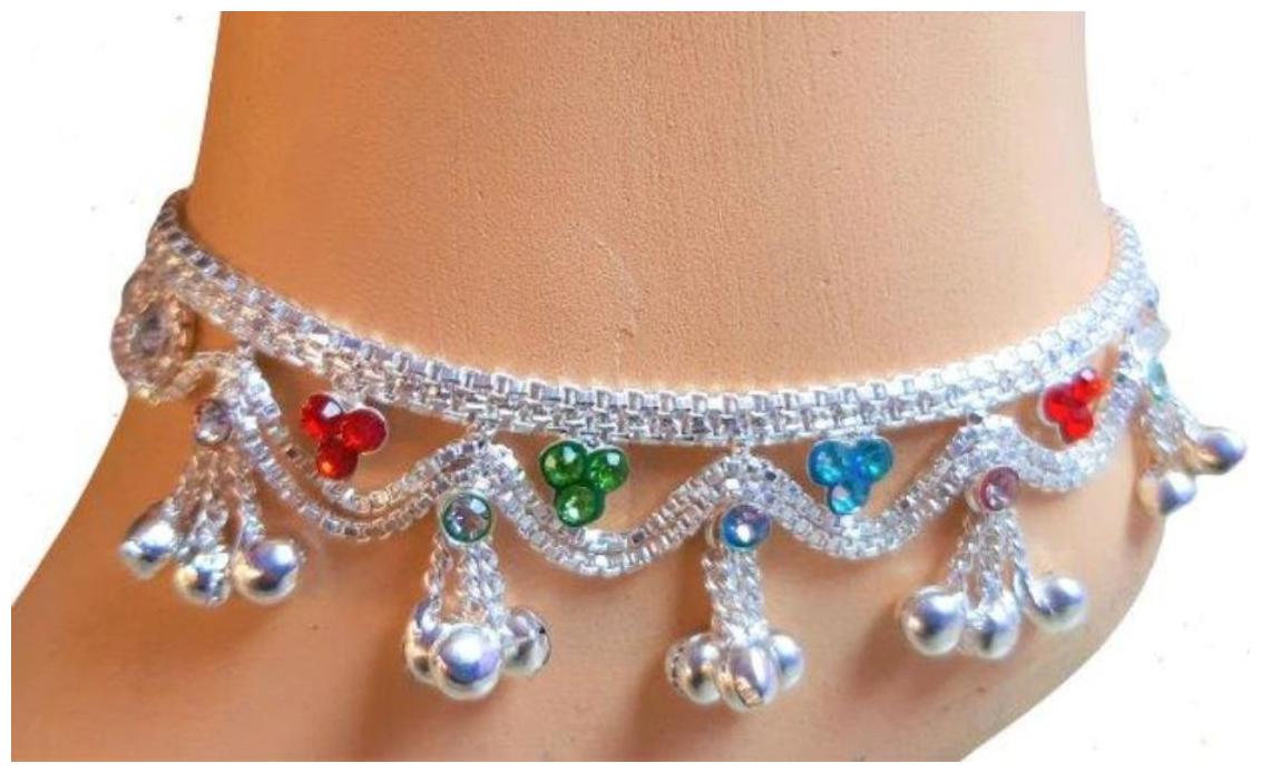 

KAMADA CREATIONS Anklets For Women