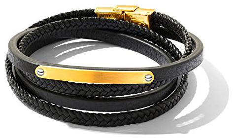 

LEATHER BRACELET RICH LOOK