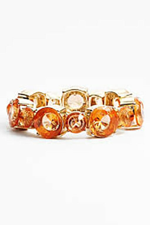 

Lee by Lee Angel By the Sea Wide Stretch Bracelet NWT 48 00 Orange