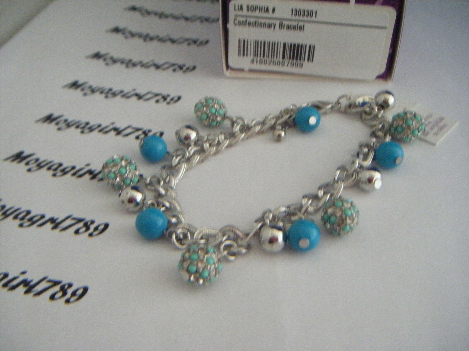 

Lia Sophia Confectionary Bracelet RV 68 NIB