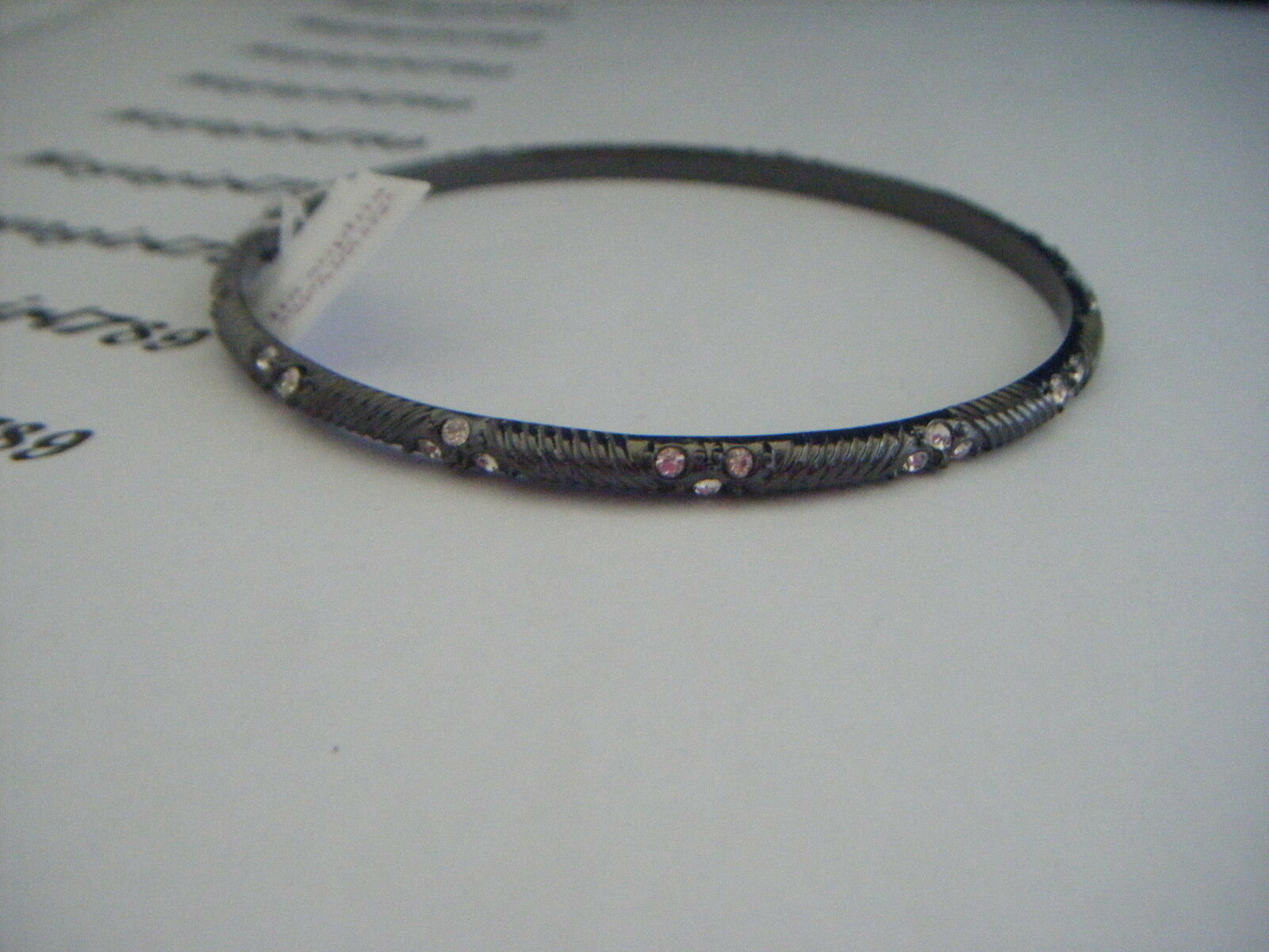 

Lia Sophia Delhi Small Hematite Bangle Bracelet RV 38