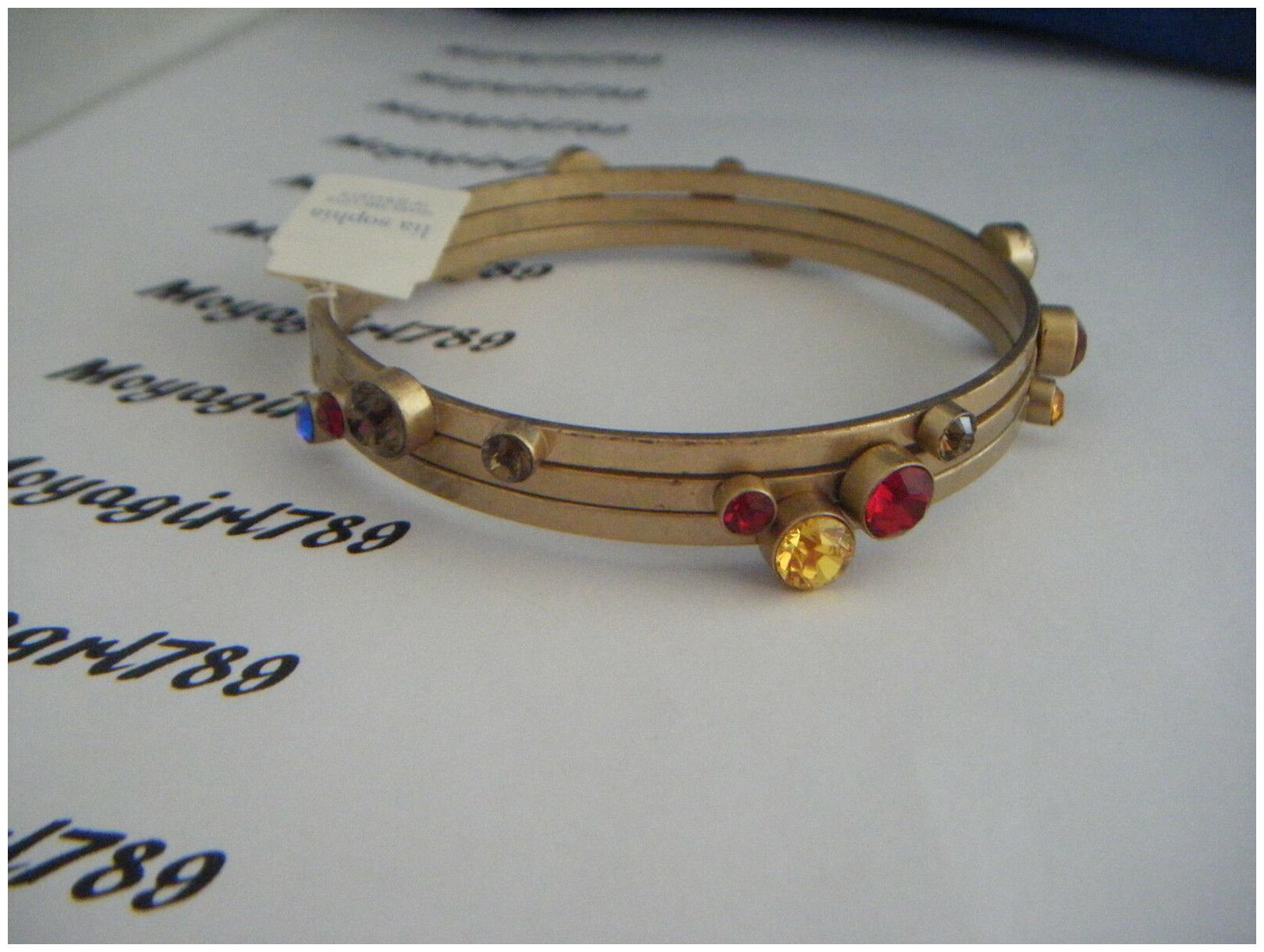 

Lia Sophia Kiam Collection Nikki Set of 3 Bangle Bracelets RV 145