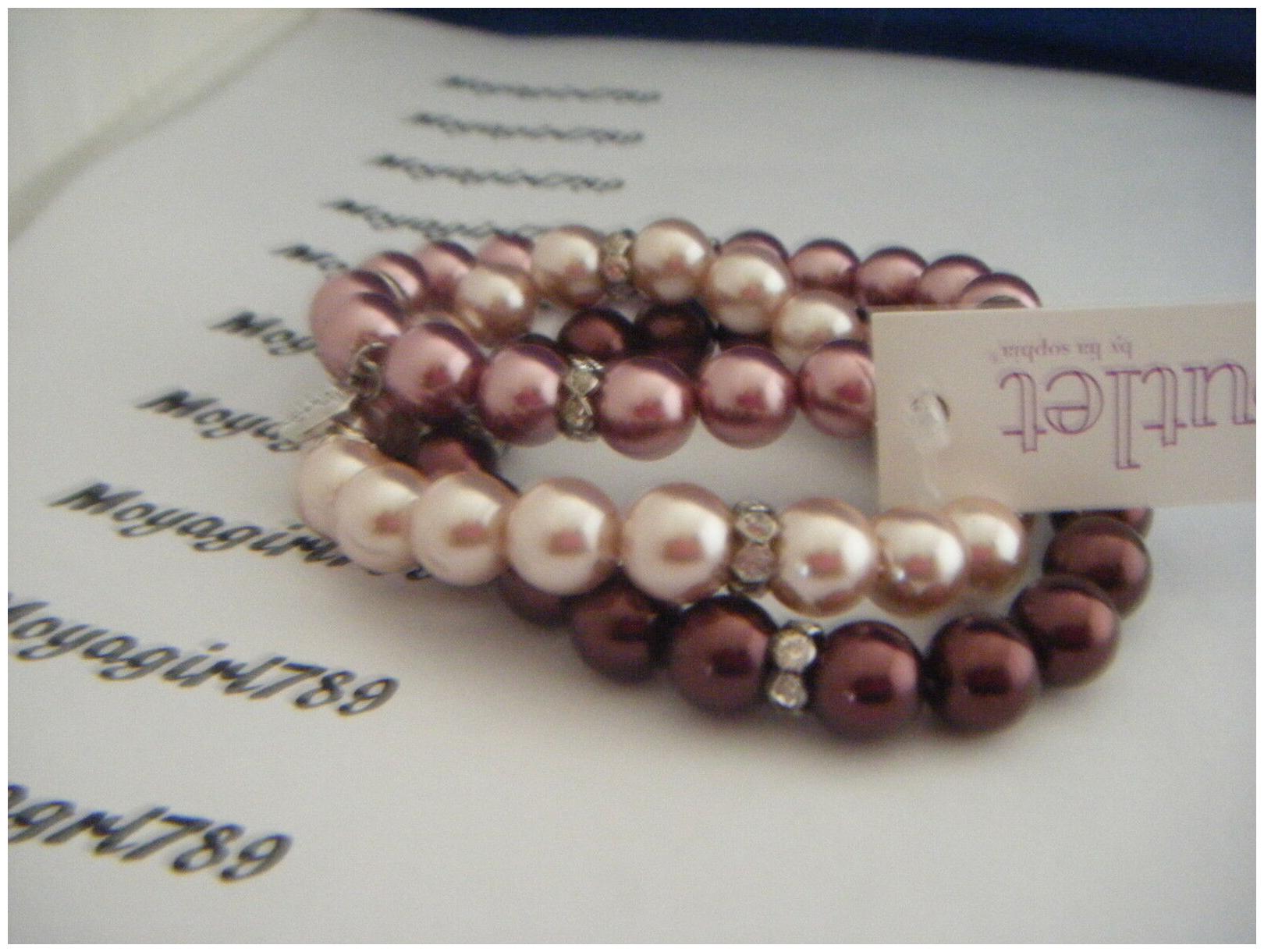 

Lia Sophia Perfect Toast Stretch Bracelet Set of 3