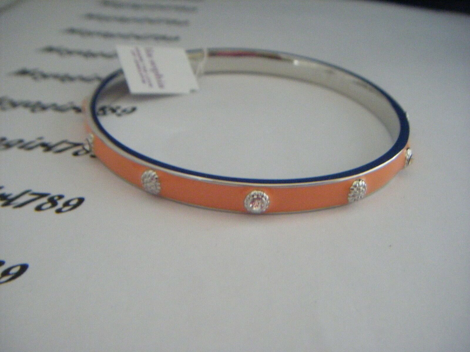 

Lia Sophia Palisade Mandarin Medium Bangle Bracelet RV 48