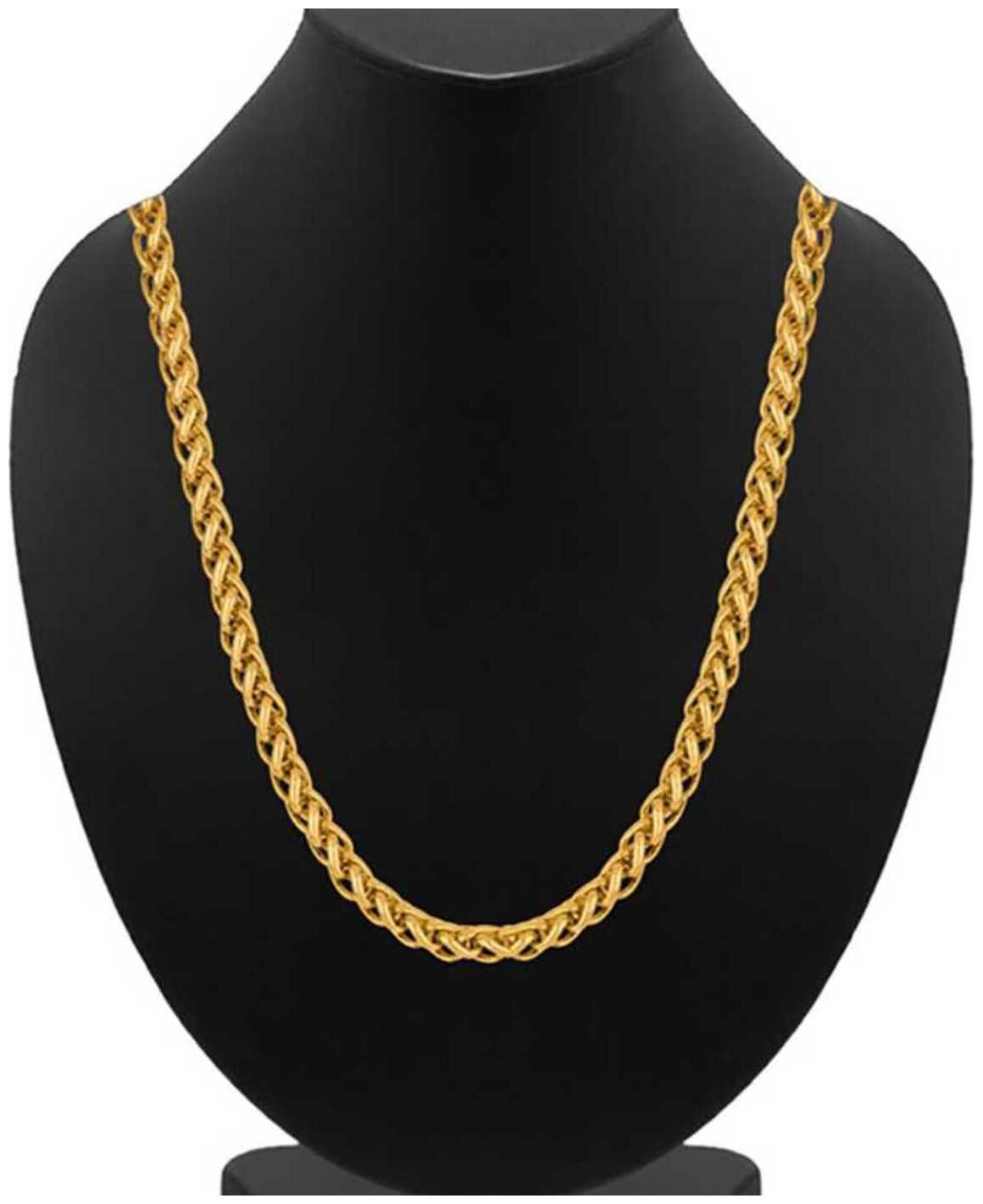 

Lofer S Moda Branded Lotus Look Chain For Men