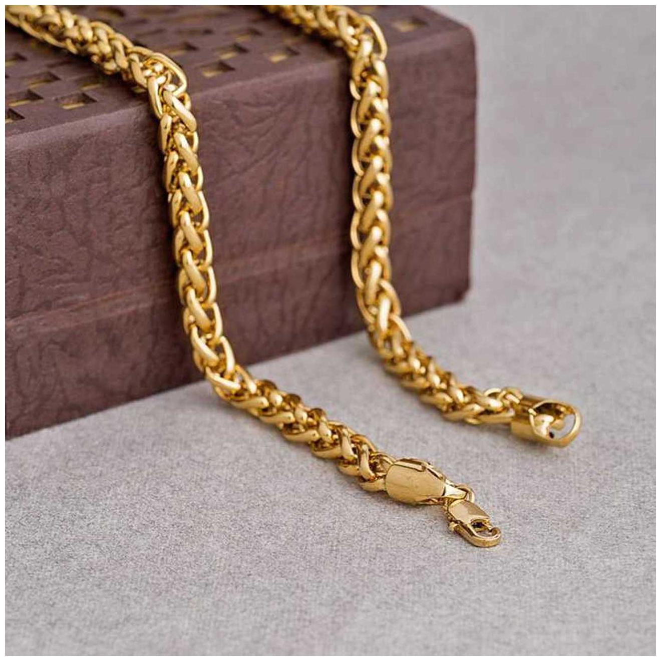 

Lofer S Moda Artificial Gold Plated Chain For Men