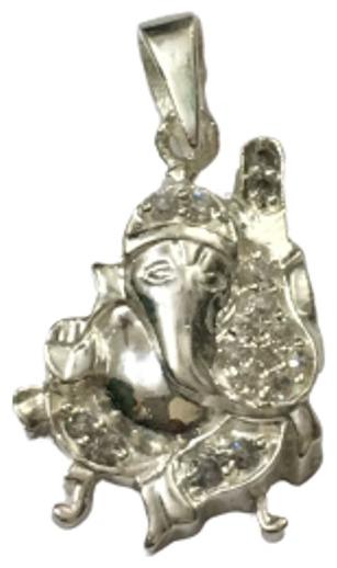 

Lord Ganesh Pendant 92 5 Silver Purity