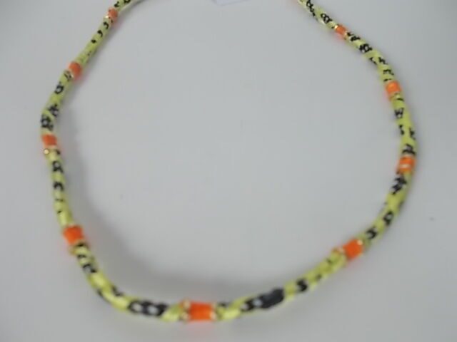 

LOT OF 6 GAP Friendship Necklace Neon String Silver layer Necklace NWT 17 95