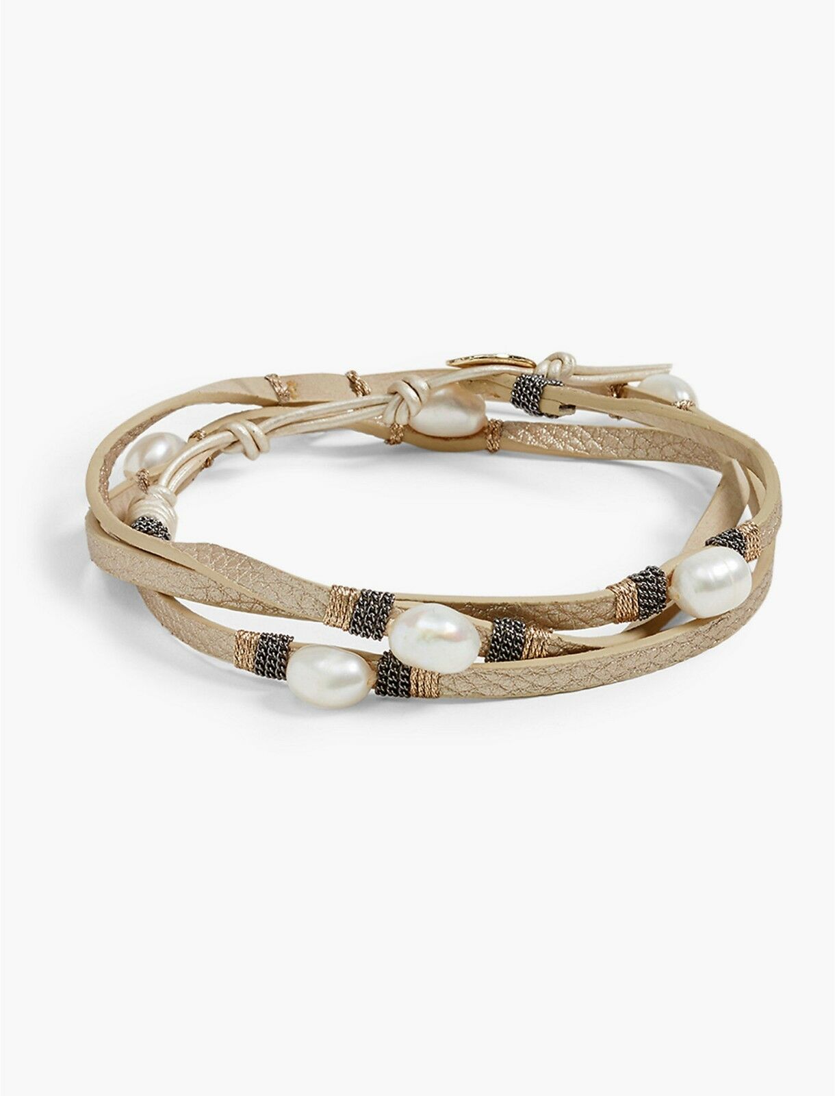 

Lucky Brand Pearl Wrap Bracelet NWT 49 00