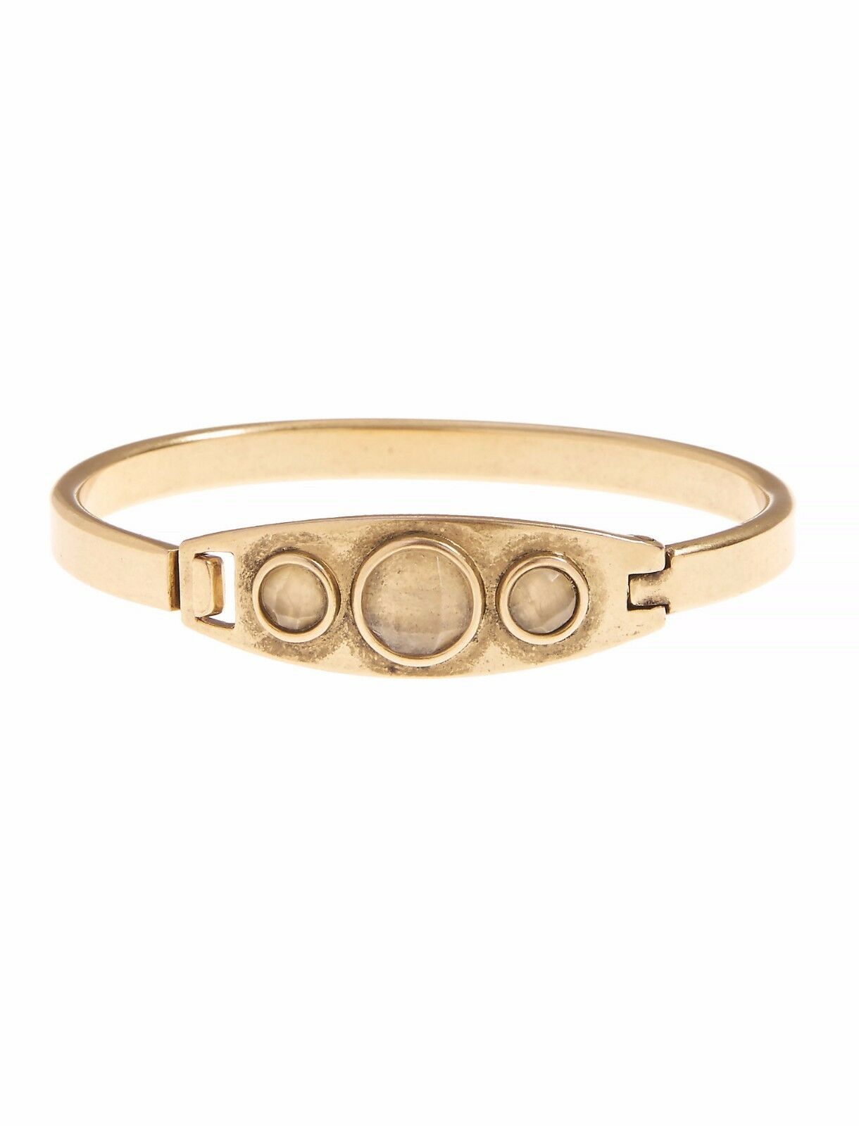 

Lucky Brand Set Stone Hinged Cuff Bracelet NWT 35 00