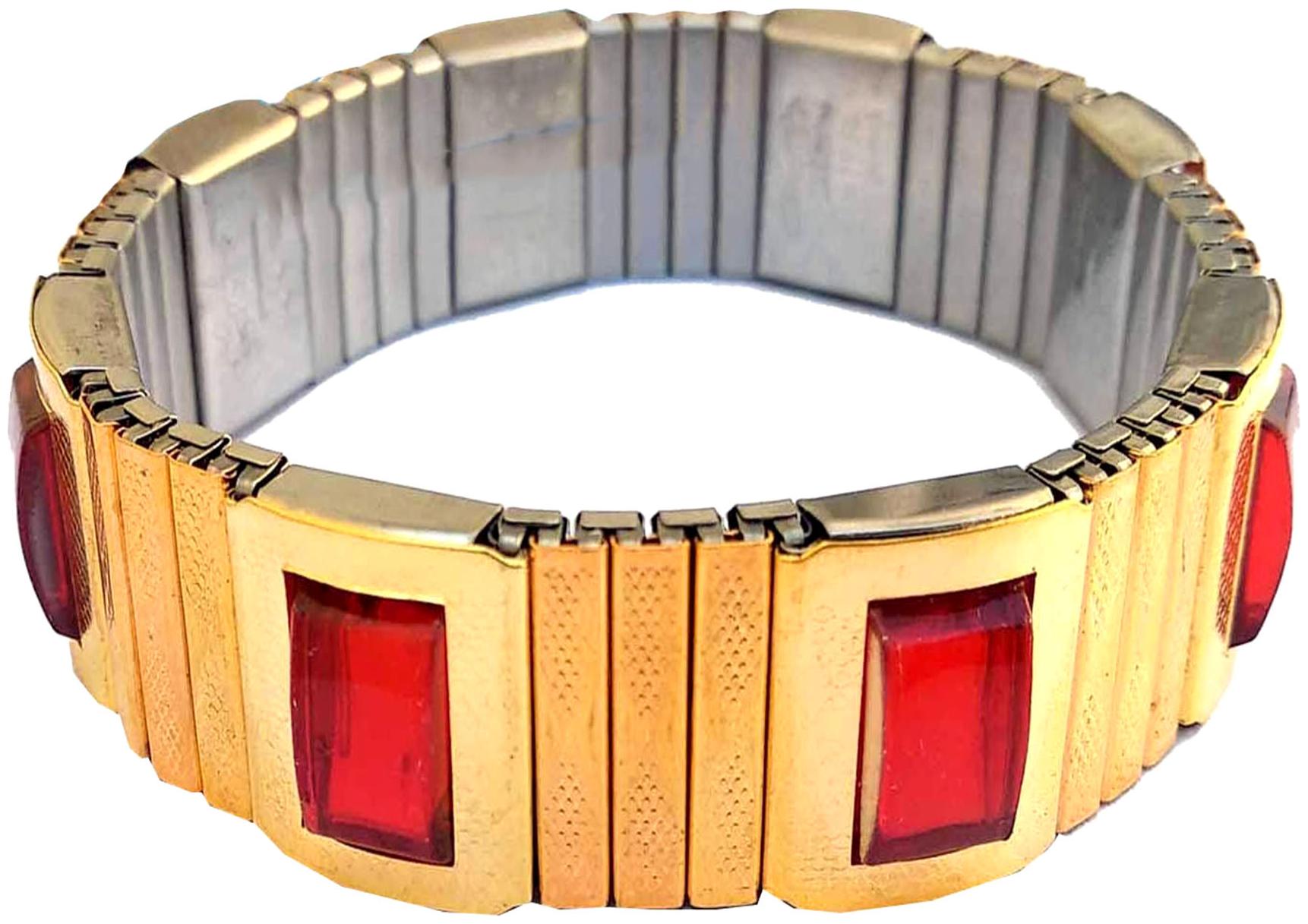 

Magnetic Ring Blood Pressure Controller Bangles Bracelet acupressure Weight Loss Body Pain Relief