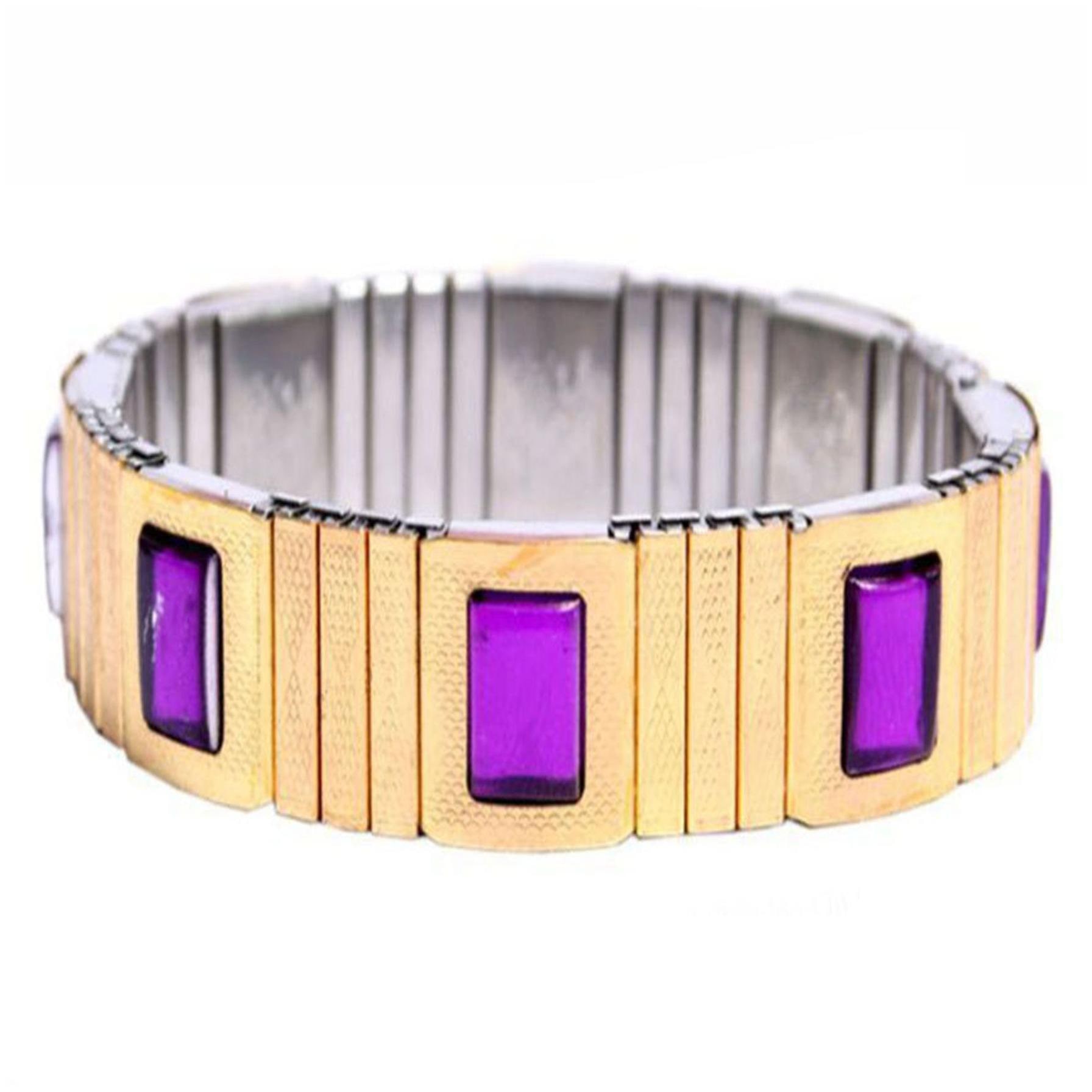 

Magnetic Ring Blood Pressure Controller Bangles Bracelet acupressure Weight Loss Body Pain Relief