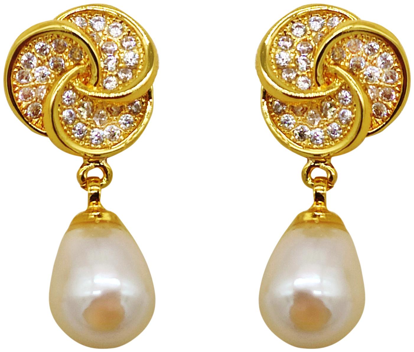

Maha Gauri Gold Drop Earring For Women