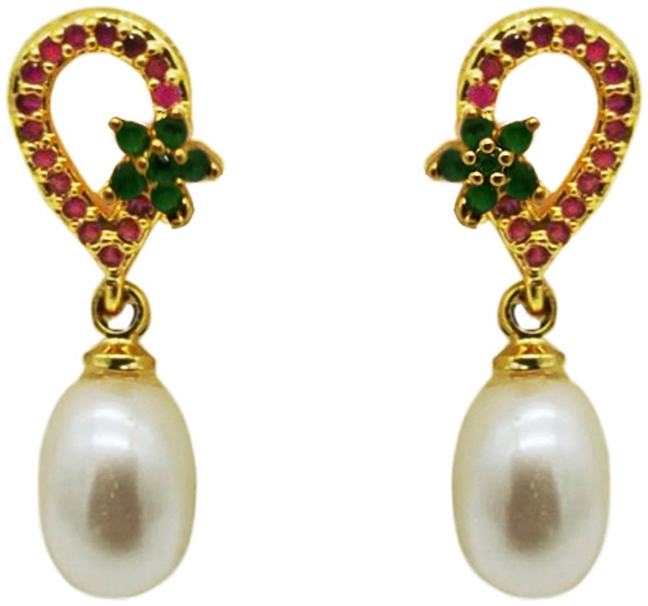 

Maha Gauri Multi Colored Drop Earring For Women