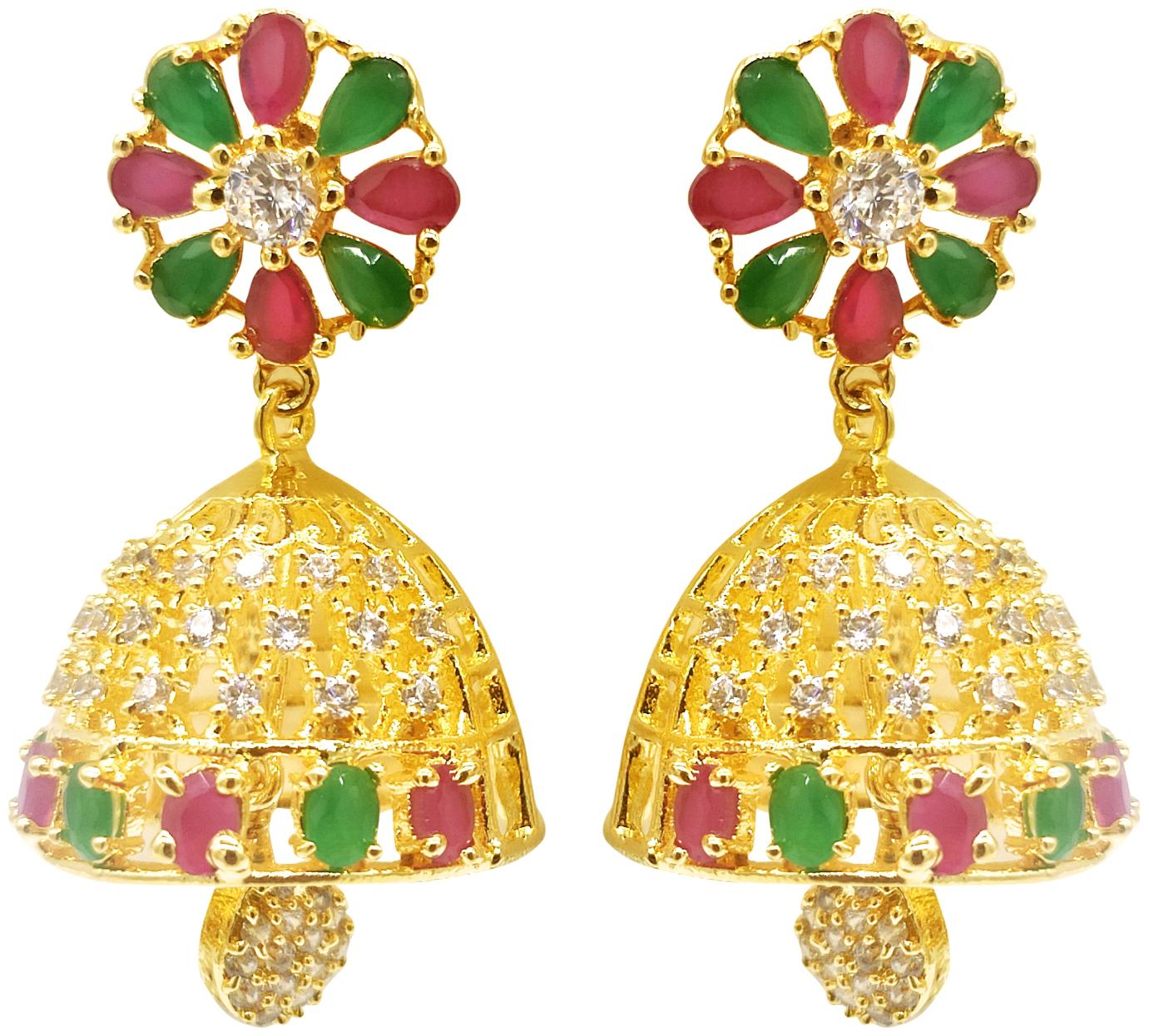 

Maha Gauri Multi Colored Drop Earring For Women