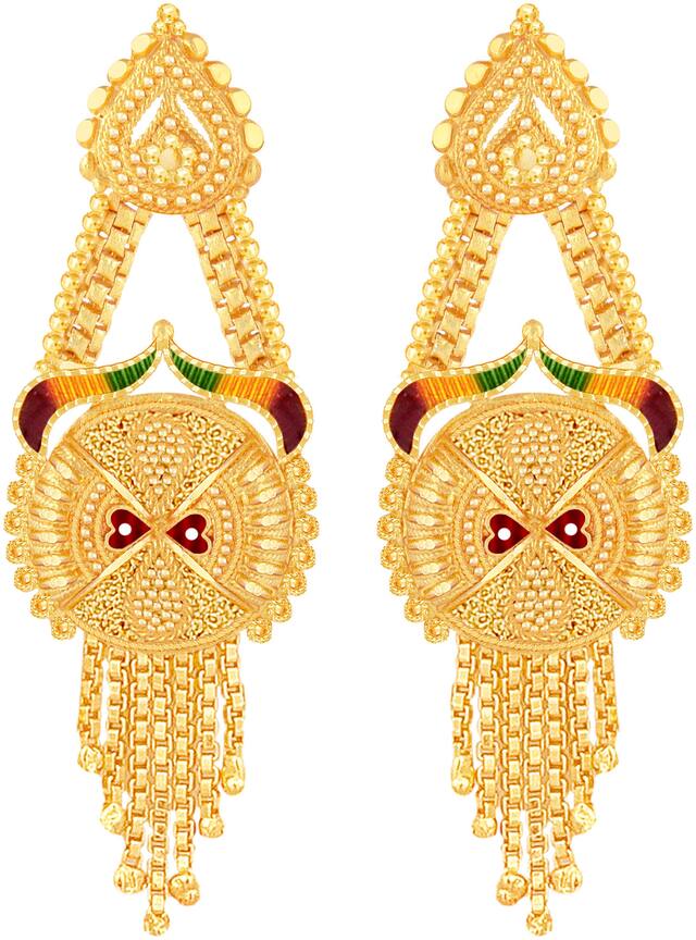Mansiyaorange Earrings For Women
