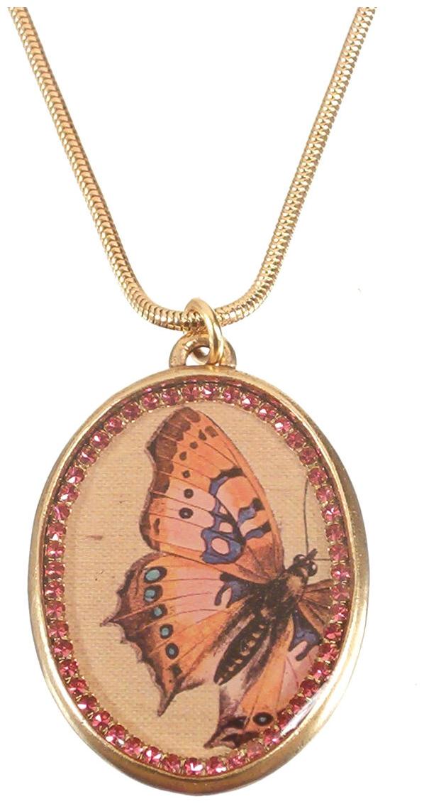 

Maximal Art Necklace Butterfly Gold Maximal Art Vintage Fashion Jewelry