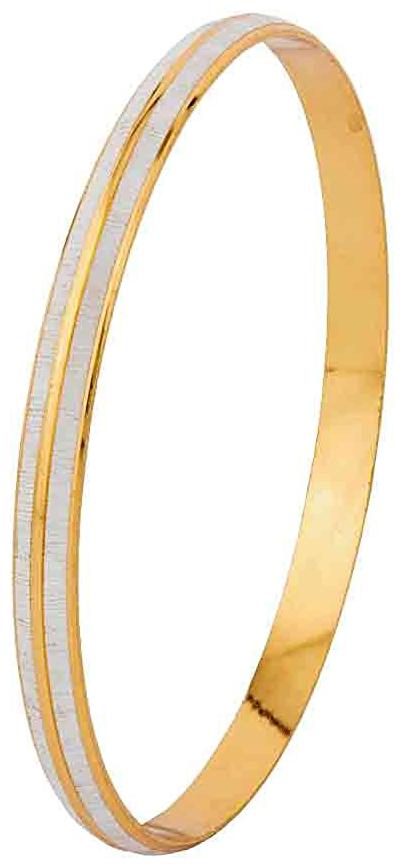 

Memoir Dual Tone Silver Plated with Gold B Brass Kada for Men