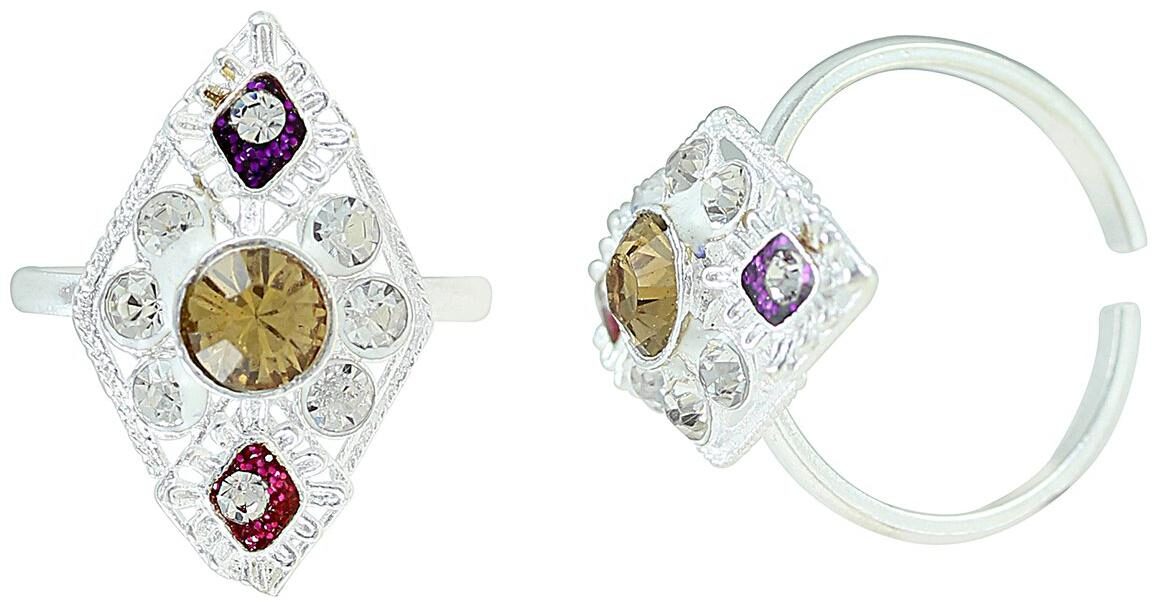 

Memoir Silver Plated Elegant Toering For Women