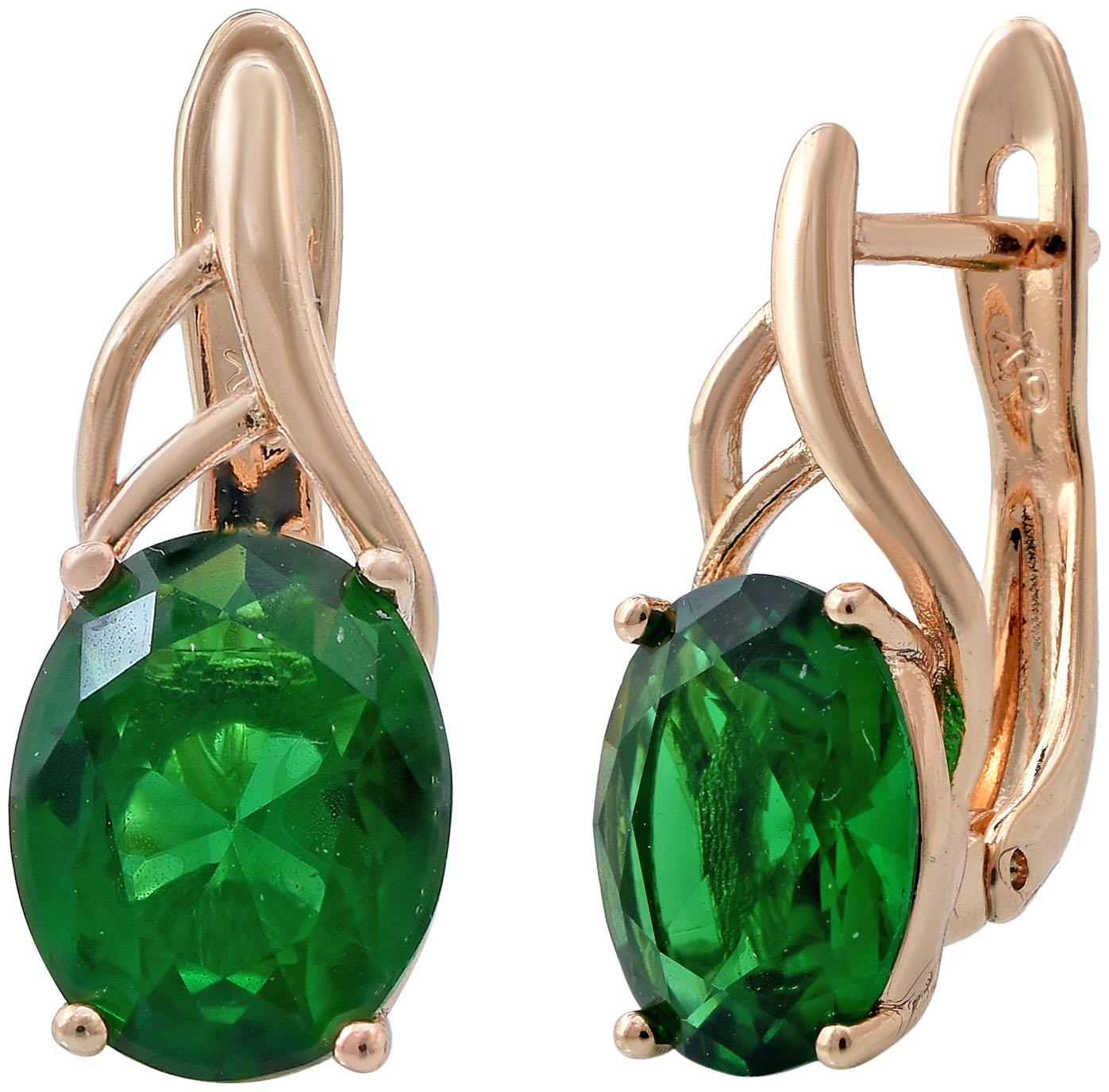 

Memoir Women Brass Stud Gold Green