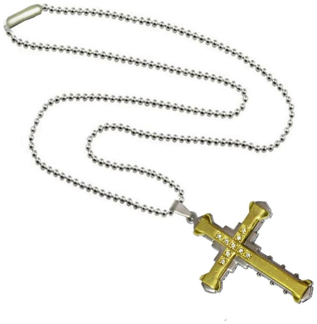 Men Style New Arrival 2016 Crystal Jesus Christ Crucifix Christian Cross Gold 316L Stainless Steel Jesus Cross Pendent For Women