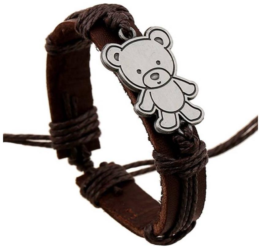 

Mens Bracelet Wrist Band Leather Bracelet BlackBy The Fashion for Sure