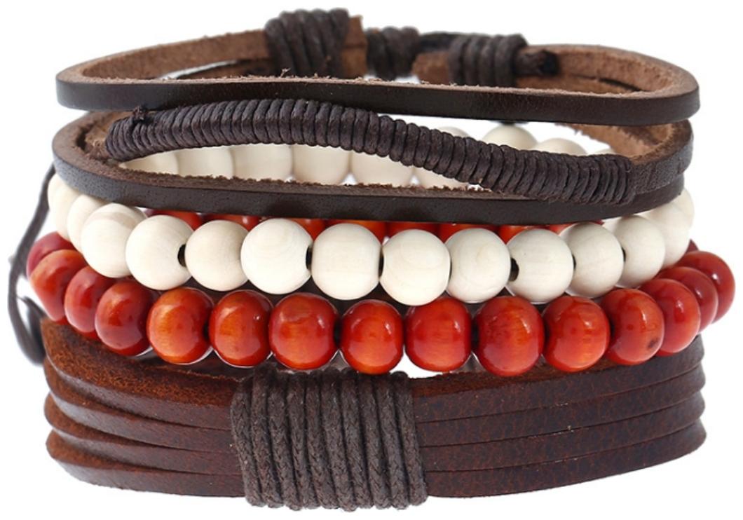 

Mens Bracelet European and American Simple Vintage Suit Chain DIY Chain DIY Feather Bracelet (J124) by The Fashion for Sure