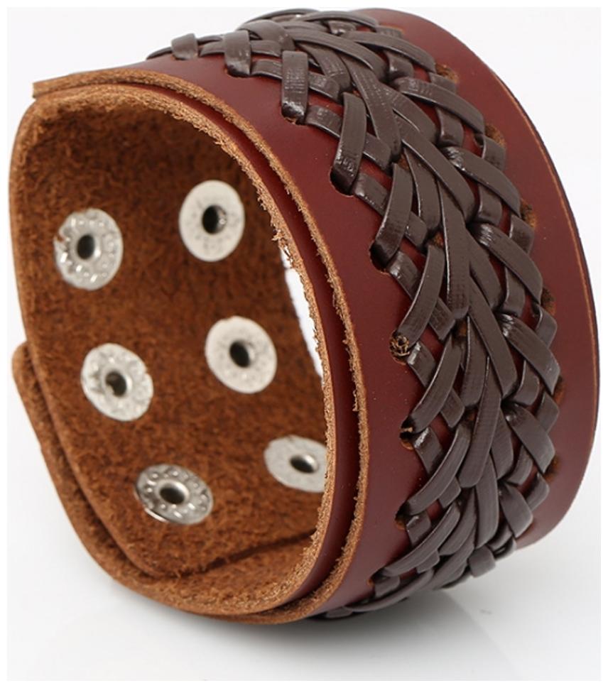 

Mens Bracelet Leather BraceletBy The Fashion for Sure