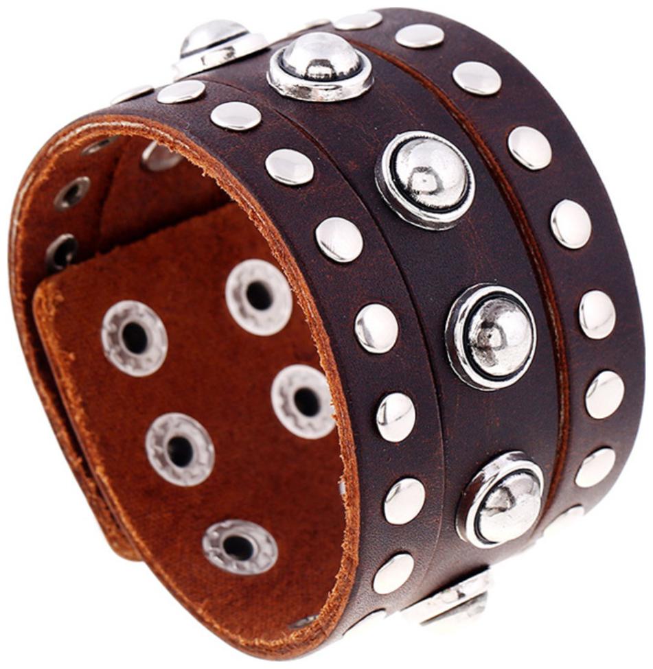 

Mens Bracelet Leather BraceletBy The Fashion for Sure