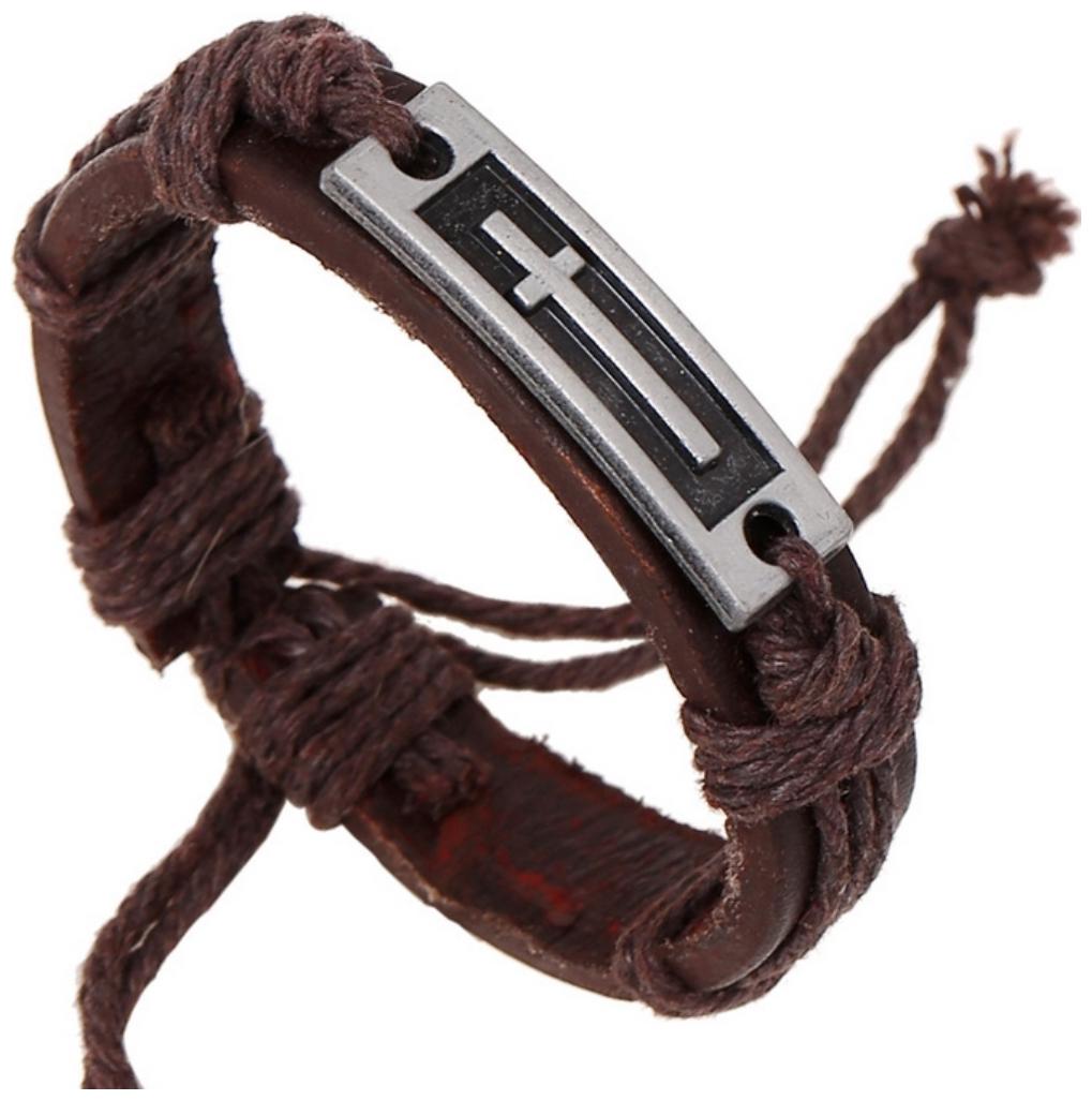 

Mens Bracelet Leather BraceletBy The Fashion for Sure