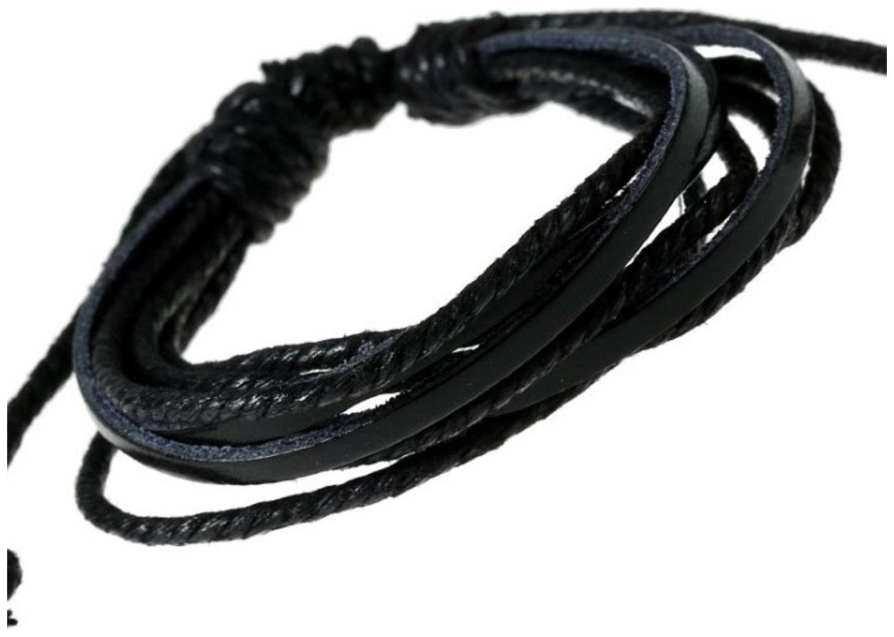 

Mens Bracelet Handmade Leather Woven Bracelets Students Han Edition Leather Bracelet (J075) by The Fashion for Sure