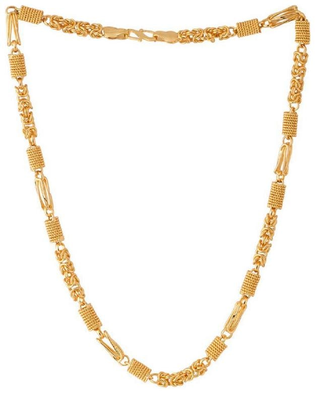

Minprice Gold Plated Designer Chain for Men