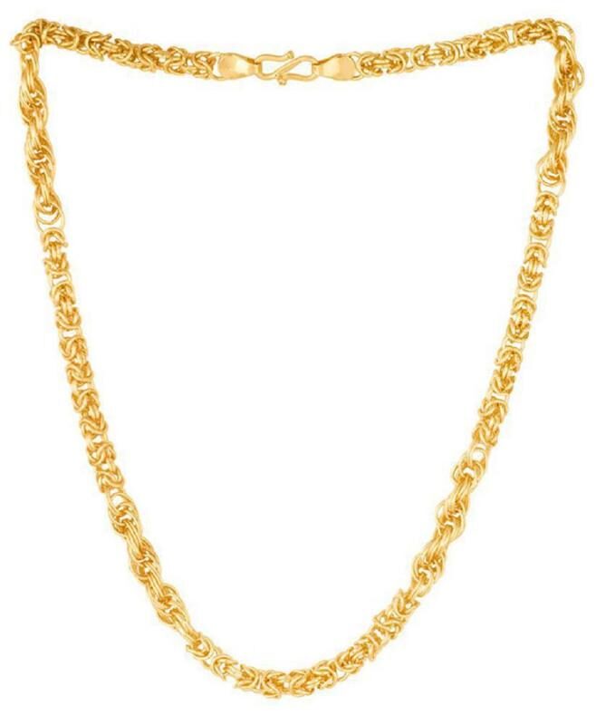 

Minprice Gold Plated Mix Roap Chain for Men