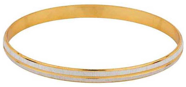 

MissMister Gold Plated Brass Zig Zag Design Kada