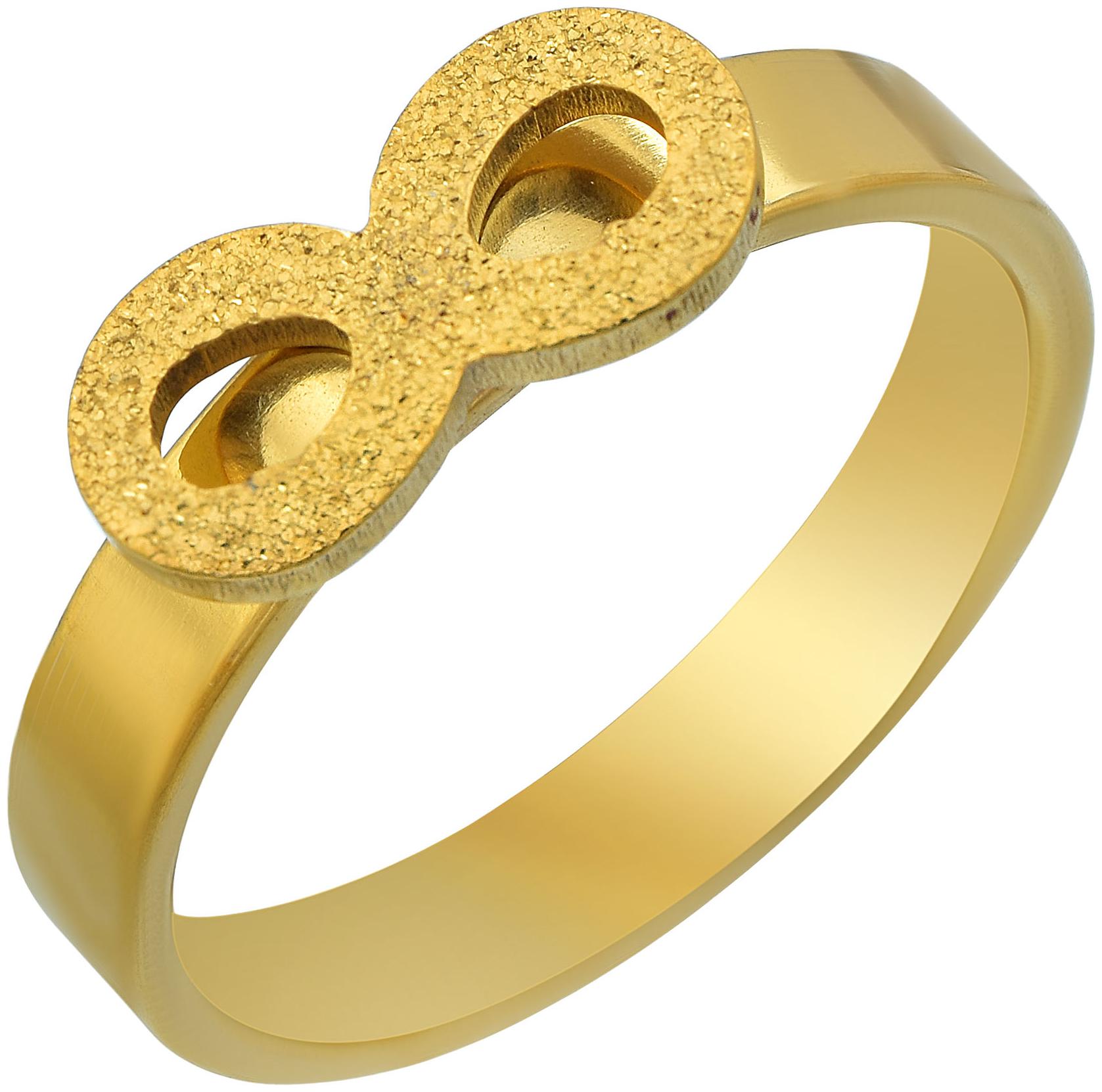 

MissMister Gold Plated Brass Infinity Design Fashion Finger Band Finger Ring Women Latest