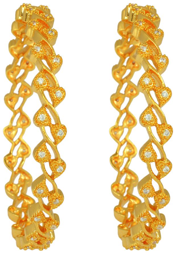

MissMister Gold Finish Handmade filigree Meenakari Ethnic Traditional kada Bangle jewellery For Women