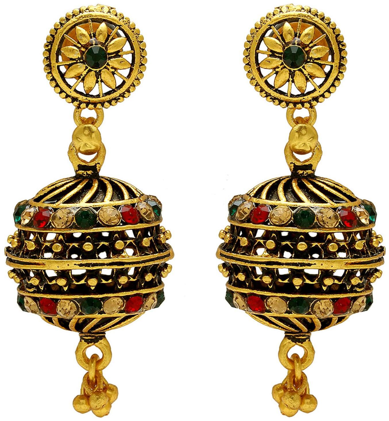 

MissMister Gold Jhumki For Women