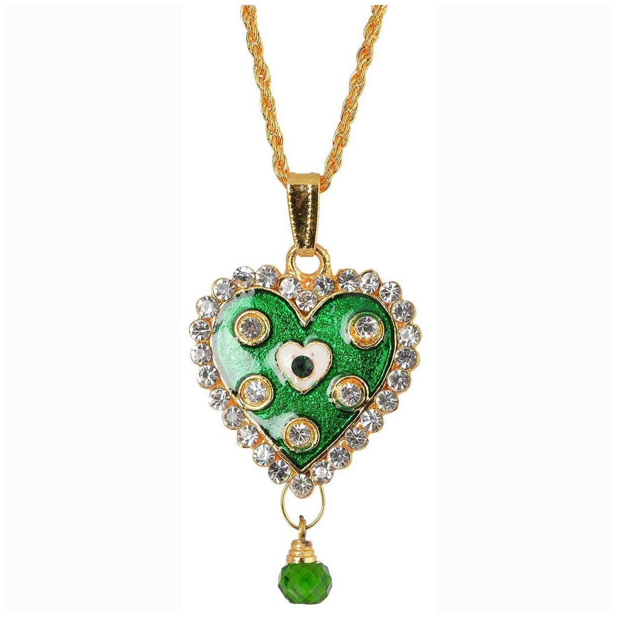 

MissMister Gold Pendant with Chain For Women
