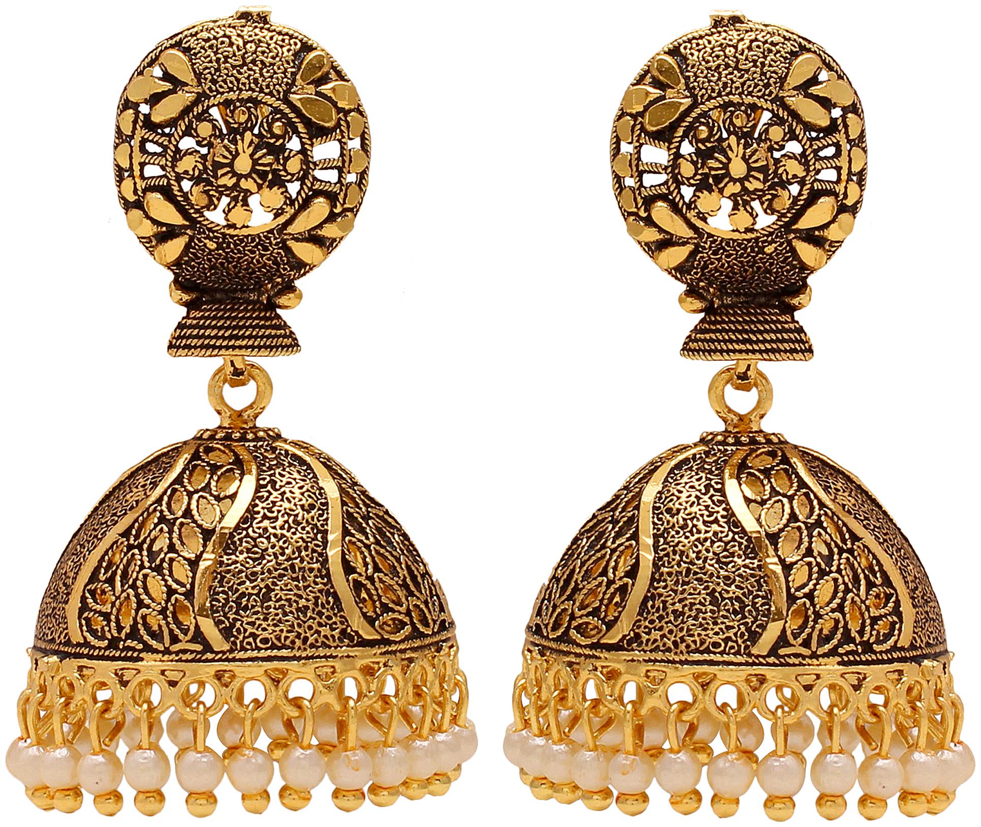 

MissMister Gold Jhumki For Women