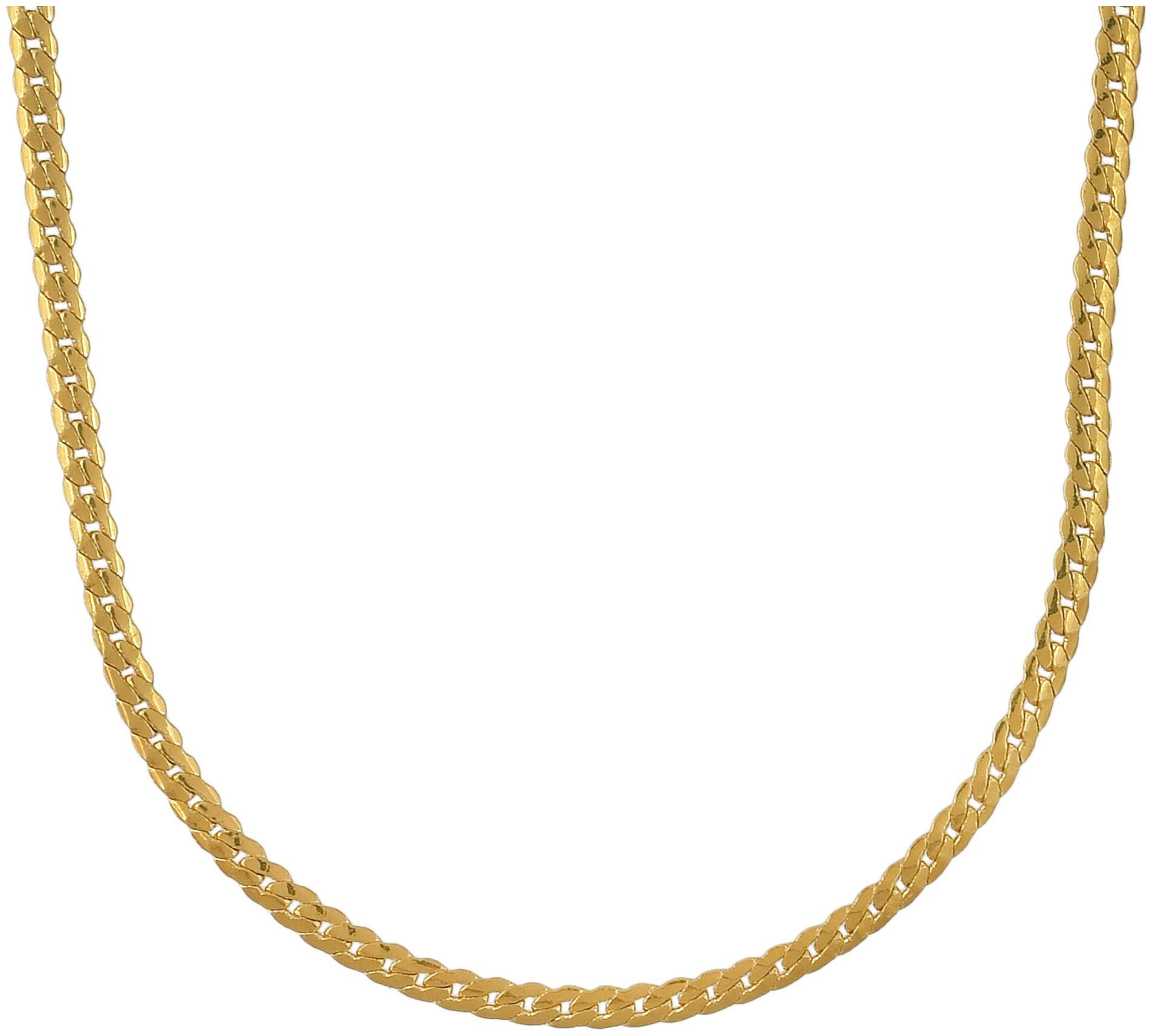 

MissMister Gold Plated Super Thin and Sleek Interlink Chain Women Men