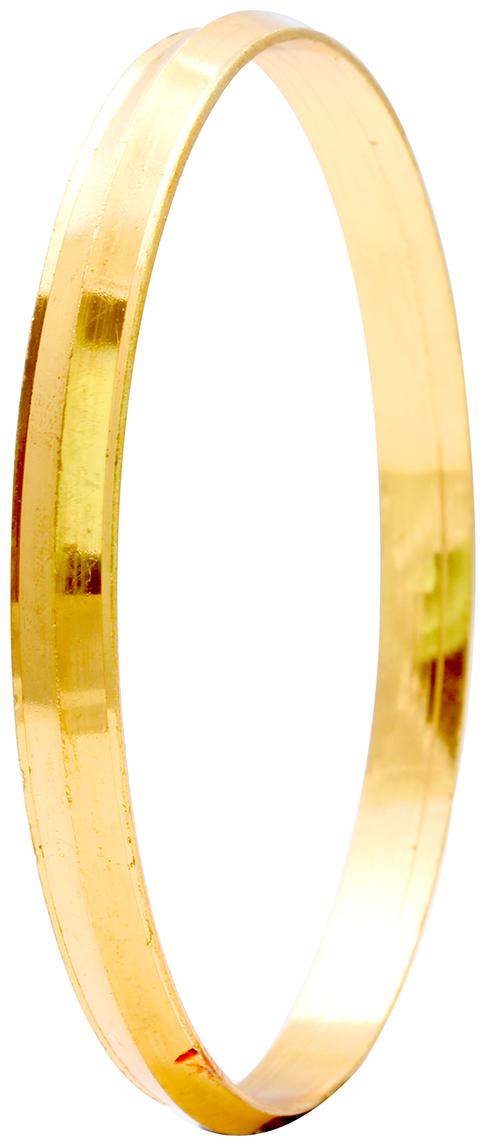 

MissMister Gold Finish Plain Fashion Kada