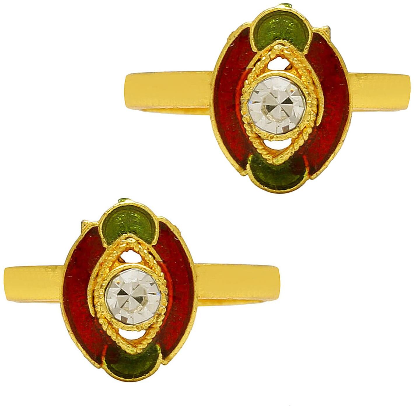 

MissMister Gold Plated Toe Ring For Women