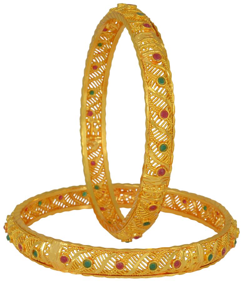 

MissMister Mircon Finish Rasrawa Pacheli Toda Bangle Kada set jewellery For Women