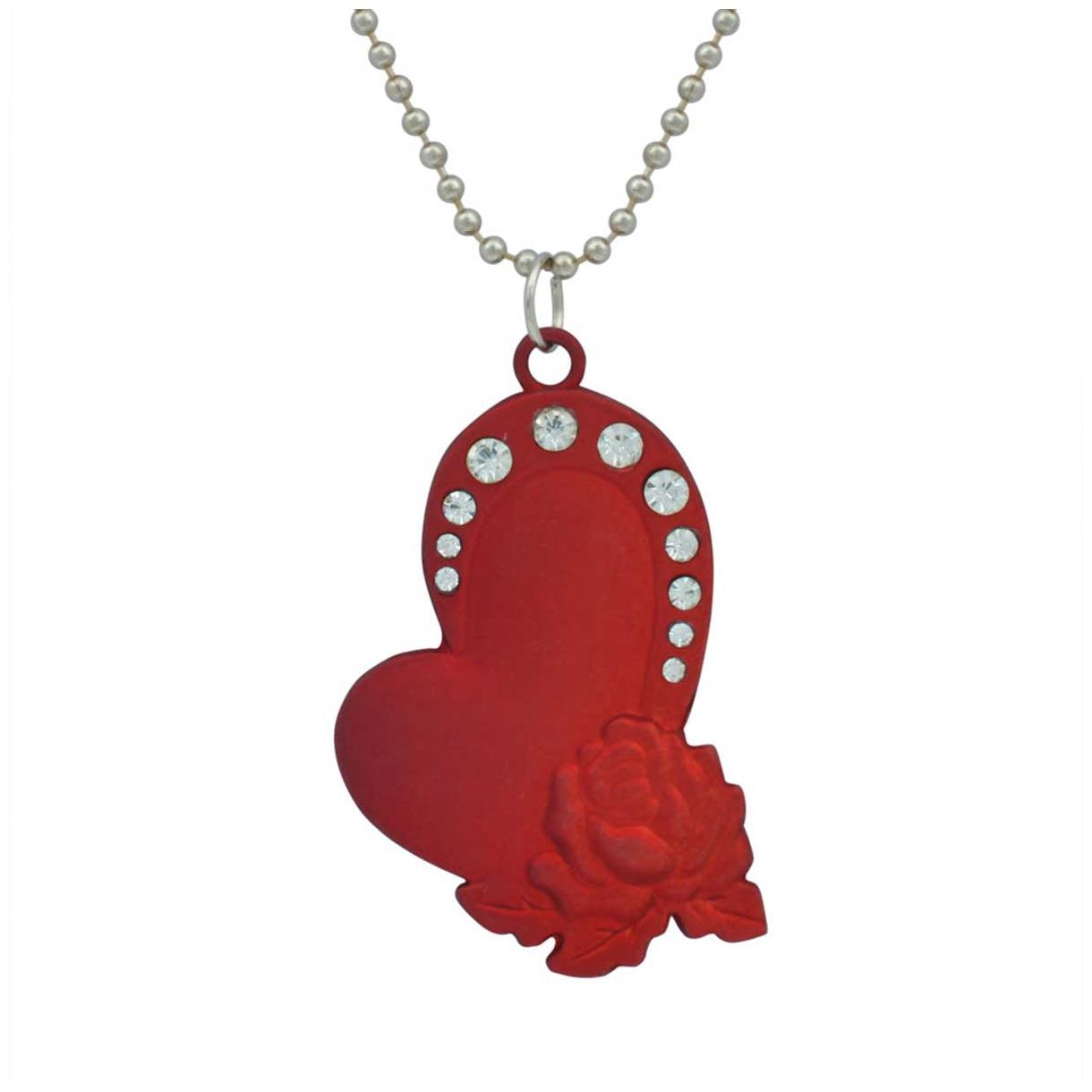 

MissMister Red Rose Heart Fashionable Pendant valentine gift