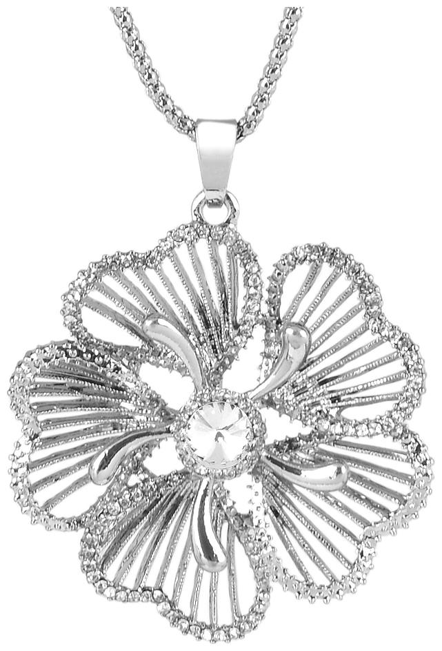 

MissMister Silver Pendant with Chain For Women